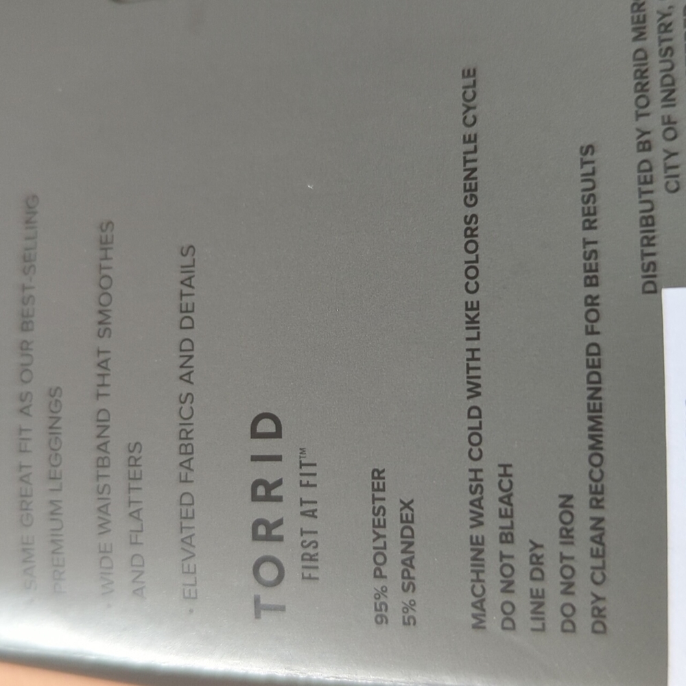 Torrid Faux Leather Black Leggings - Picture 7 of 11